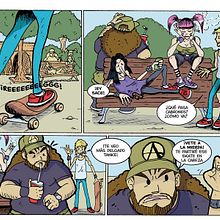 Mi proyecto del curso: Introducción al cómic digital. Traditional illustration, Comic, and Digital Illustration project by Angel Martin Montalban - 02.12.2023