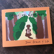 An otter a day - daily sketch for conservation group turned into on demand kiddie book. Un projet de Illustration traditionnelle de Grace Innemee - 30.01.2023