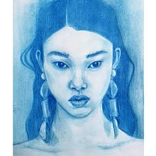 51/100 Heads Challenge. Un progetto di Disegno di ritratti e Bozzetti di Heather - 28.01.2023