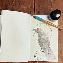 Mon projet du cours : Dessin artistique à l'encre . % Fabien tarafından hazırlanan Geleneksel illüstras, on, Çizim, Sanatsal Çizim, Mürekkep İllüstras, Ve onu projesi - 01.30.2023