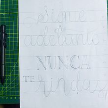 Mi proyecto del curso: Principios de la caligrafía con brush pen. Un progetto di Calligrafia di Julia Crisostomo - 30.01.2023