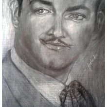 Mi proyecto del curso: Retrato realista al carboncillo. Traditional illustration, Fine Arts, Drawing, Portrait Drawing, and Realistic Drawing project by Juan Sánchez - 01.26.2023