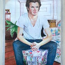 Portrait of Jonathan. Un progetto di Illustrazione tradizionale di Rufus Walsh - 30.01.2023