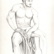 Pencil Portrait after photo by Troy Schooneman. Un progetto di Belle arti di Rufus Walsh - 31.01.2023