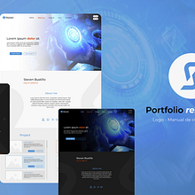 Portfolio - Web design. UX / UI, Br, ing, Identit, and Design project by Rebeca Abigail Alemán García - 01.28.2023