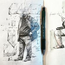 il cancella orizzonti Ein Projekt aus dem Bereich Traditionelle Illustration, Bleistiftzeichnung, Realistische Zeichnung, Porträtzeichnung, Artistische Zeichnung, Zeichnung, Sketchbook, Schrift, Comic, Editorial Illustration, Zeichnen mit Buntstiften, Stor, telling, Stor und board von Claudio Patanè - 31.01.2023