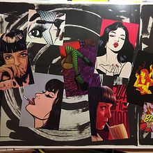 Pop Art storyboard for fashion project . Ilustrasi tradisional, Desain Karakter, Desain Kostum, Kolase, Komik, Membuat sketsa, Desain Busana, Mendongeng, Storyboard, Pengembangan Portofolio, Buku sketsa & Ilustrasi Mode proyek oleh Larissa Koncz - 01.30.2018