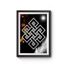 Sacred Geometric Pattern - The Eternal Knot.. Un progetto di Illustrazione tradizionale, Design, Artigianato, Product design, Disegno, Design di loghi, Disegno digitale, Stampa tessile, Textile Design, Stationer e Design di Martin Rose - 31.01.2023