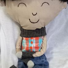 Felipe: mi proyecto del curso: Muñecos de tela. Arts, Crafts, To, Design, Social Media, Mobile Photograph, Product Photograph, Sewing, Patternmaking, Dressmaking & Instagram Photograph project by Mayra Aguilar - 01.28.2023