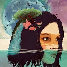 Mi proyecto del curso: Técnicas de ilustración con acuarela digital. Traditional illustration, Digital Illustration, Watercolor Painting, Portrait Drawing, and Digital Drawing project by Giuliana Barreto - 01.31.2023