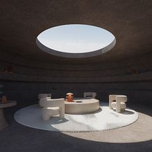 PRZYJEMNY BUNKIER. Architecture, Interior Architecture, Digital Architecture, and ArchVIZ project by hanna_1746535596 - 01.31.2023