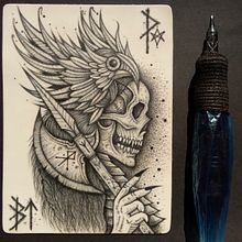 Meu projeto do curso: Técnicas de tatuagem blackwork com fine line (pele sintética). Tattoo Design project by Bruno Tonelo - 02.01.2023