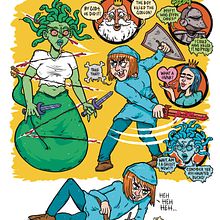 Be Yer Own Hero . Ilustrație tradițională de Riley Parker - 02.01.2023