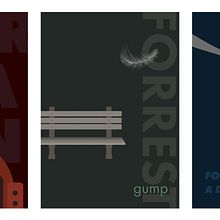 the Movie Posters. Traditional illustration, Design, Film, Video, and TV project by Ewa Głownia - 02.01.2023