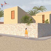 Mi proyecto del curso: Representación gráfica de proyectos arquitectónicos. Un projet de Architecture, Design graphique, Architecture d'intérieur, Design d'intérieur, Pa, sagisme, Collage, Architecture numérique et Illustration architecturale de ana arbelaez - 01.02.2023