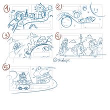 Il mio progetto del corso: Illustrazione infantile per pubblicazioni editoriali. Projekt z dziedziny Trad, c, jna ilustracja, Projektowanie postaci, Ilustracja c, frowa, Ilustracje dla dzieci, Ilustracja w i dawnicza użytkownika shadepic - 01.02.2023