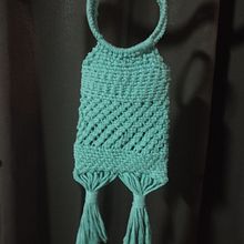 Mi proyecto del curso: Diseño de accesorios en macramé. Un progetto di Design di accessori, Artigianato, Interior Design, Fiber Art, Macramè e Textile Design di darkdev1ls - 30.01.2023