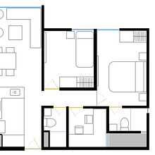 Mi proyecto del curso: Diseño de interiores de principio a fin. Interior Architecture, Interior Design, Interior Decoration, and Spatial Design project by dannalu98 - 01.31.2023