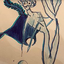 Mi proyecto del curso: Sketchbook fantástico: dibuja personajes desde la imaginación. Ilustração tradicional, Criatividade, Desenho, Sketchbook, e Publicidade projeto de Bianca Narvaez Jimenez - 02.02.2023
