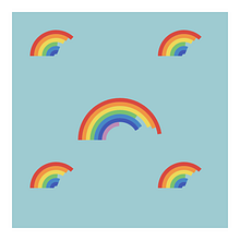 Audio Reactive Rainbow. Un proyecto de Animación, JavaScript, HTML, Audio y Programación de leedyche - 28.01.2023