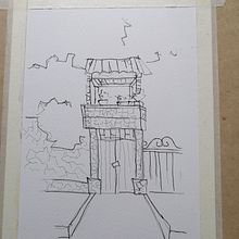 Mi proyecto del curso: Dibujo arquitectónico expresivo con marcadores de colores. Een project van  Schetsen,  Tekening,  Architecturale illustratie, Sketchbook y  Illustratie met inkt van diego_eudors - 02.02.2023