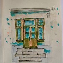 Meu projeto do curso: Desenho arquitetônico expressivo com marcadores coloridos. Sketching, Drawing, Architectural Illustration, Sketchbook & Ink Illustration project by Chico Milk - 02.02.2023