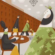 My project for course: Character Exploration for Expressive Illustration. Un progetto di Illustrazione tradizionale, Character design, Disegno e Illustrazione digitale di Viktoria Lutsan - 30.01.2023