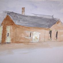 My project for course: Architectural Sketching with Watercolor and Ink. Sketching, Drawing, Watercolor Painting, Architectural Illustration, Sketchbook & Ink Illustration project by Gary Colles - 02.02.2023