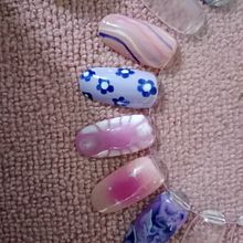 Mi proyecto del curso: Introducción al nail art. Design, Traditional illustration, Painting, Pattern Design, and Decorative Painting project by agali.aguila - 02.02.2023