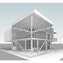 Mi proyecto del curso: Diseño y modelado arquitectónico 3D con Revit. 3D, Architecture, Interior Architecture, 3D Modeling, Digital Architecture, and ArchVIZ project by Iván Pérez García - 02.03.2023