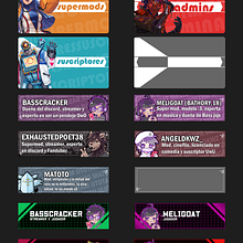 Objetos Varios para Discord. Un proyecto de Diseño, Ilustración tradicional y Diseño gráfico de Bastian Alvarado - 28.01.2023