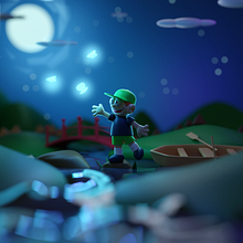 Mi proyecto del curso: Creación de personajes en 3D con Blender . Projekt z dziedziny 3D, Projektowanie postaci,  Modelowanie 3D, Projektowanie postaci 3D i  Projektowanie 3D użytkownika delrosariosamuel99 - 02.02.2023