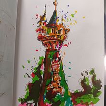 My project for course: Expressive Architectural Sketching with Colored Markers. Un proyecto de Bocetado, Dibujo, Ilustración arquitectónica, Sketchbook e Ilustración con tinta de Vikas Shah - 01.02.2023