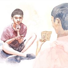 My project for course: Sketching People with Watercolor. Sketching, Watercolor Painting, and Figure Drawing project by Fuzuki - 02.03.2023