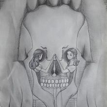 Meu projeto do curso: Desenho anatômico para principiantes. Un progetto di Belle arti, Bozzetti, Disegno a matita, Disegno realistico e Disegno anatomico di amandavzf - 02.02.2023