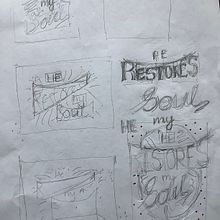 My project for course:  Intro to Hand-Lettering for Inspirational Quotes. Un proyecto de Tipografía, Caligrafía, Lettering, Diseño tipográfico y Hand lettering de Janet R - 30.01.2023