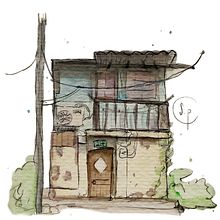 My project for course: Expressive Architectural Sketching with Colored Markers. Un projet de Esquisse , Dessin, Illustration architecturale, Carnet de croquis et Illustration à l'encre de aserrapnr - 31.01.2023