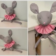 My project for course: Designing and Making Your Own Soft Toy. Character Design, Arts, Crafts, To, Design, Sewing, Patternmaking, and Dressmaking project by Vassilena Goranova - 02.03.2023