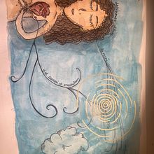 Mi proyecto del curso: Ilustración artística: dibuja tu imaginario. Un proyecto de Ilustración tradicional, Pintura, Creatividad, Dibujo a lápiz y Dibujo de Gloria Orri - 03.02.2023