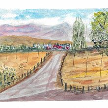 Camino rural Ein Projekt aus dem Bereich Aquarellmalerei und Malerei von Roberto Justo Robiolo - 03.02.2023