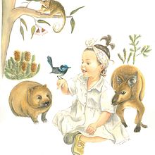 Alma y sus amigos. Ilustração tradicional, Criatividade, Desenho a lápis, Desenho, Pintura em aquarela, Desenho de retrato, Desenho realista, Desenho artístico, Ilustração infantil e Ilustração naturalista projeto de César Sánchez Huertas - 04.02.2023