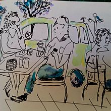 Viaje a Cordoba. Projekt z dziedziny Trad, c, jna ilustracja, Pisanie, Kreat, wność,  R, sunek, Sketchbook, Narracja i Literatura faktu użytkownika safdieruth - 04.02.2023