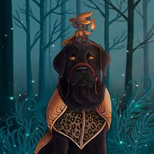 Mój projekt z kursu: Ilustracje fantazyjnego świata zwierząt w Procreate. Traditional illustration, Character Design, Drawing, Digital Illustration, Stor, telling, and Narrative project by 1tigra - 02.04.2023