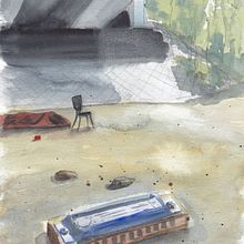 Cover for the Victor L. Wooten book "Music lesson". Traditional illustration, and Music project by Arunas Beksta - 02.04.2023