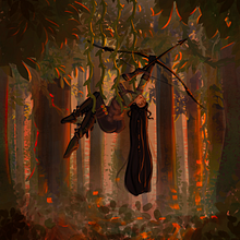 My project for course: Lighting Principles for Digital Painting. Projekt z dziedziny Trad, c, jna ilustracja, Ilustracja c, frowa, Malarstwo c i frowe użytkownika Vitalina Khodun - 04.02.2023