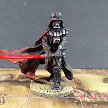 Darth Vader del juego Imperial Assault de Star Wars. Traditional illustration project by Pablo - 02.04.2023