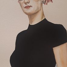 My project for course: Watercolor Portrait from a Photo. Traditional illustration, Watercolor Painting, and Portrait Drawing project by jakesaurette - 02.04.2023
