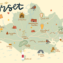 My project for course: Illustrated Map Creation: Reflecting a City's Essence. Projekt z dziedziny Trad, c, jna ilustracja, Infografika,  R, sunek, Ilustracja c, frowa, Malarstwo c i frowe użytkownika Emily - 05.02.2023