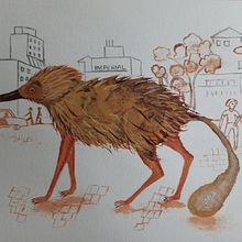 Mein Abschlussprojekt für den Kurs: Kreative Illustrationstechniken mit Gouache. Projekt z dziedziny Trad, c, jna ilustracja, Projektowanie postaci,  Sztuki piękne,  Malarstwo, Ilustracje dla dzieci, Malowanie gwaszami i Książka obrazkowa użytkownika tintulantus - 05.02.2023
