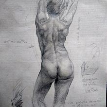 Meu projeto do curso: Desenho do corpo humano em movimento. Un progetto di Belle arti, Bozzetti, Disegno a matita, Disegno e Disegno realistico di levioliveira2703 - 04.02.2023